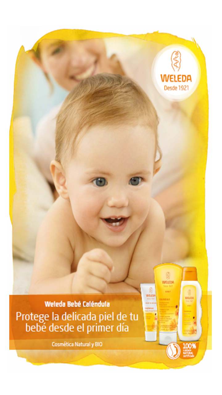 Taller/Demostraciones cosmética natural para el bebé. Weleda