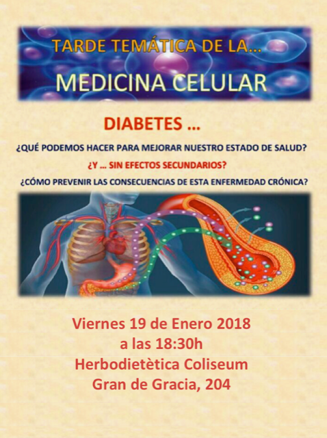Conferencia gratuita: Medicina Celular en Diabetes