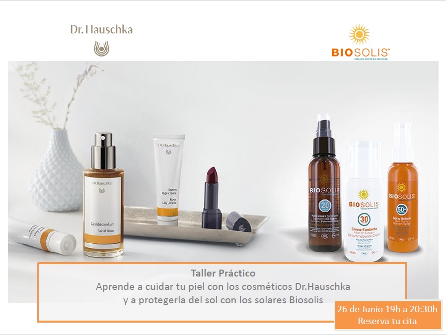 Cosmética Natural Dr. Hauschka: Taller práctico