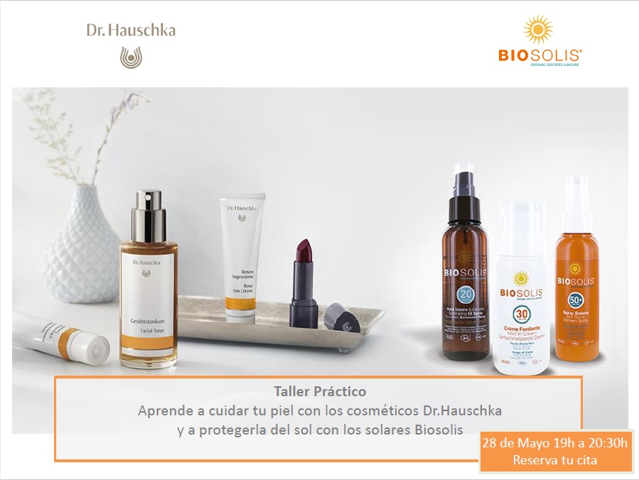 Taller Demo Facial de Cosmética Natural Dr. Hauschka