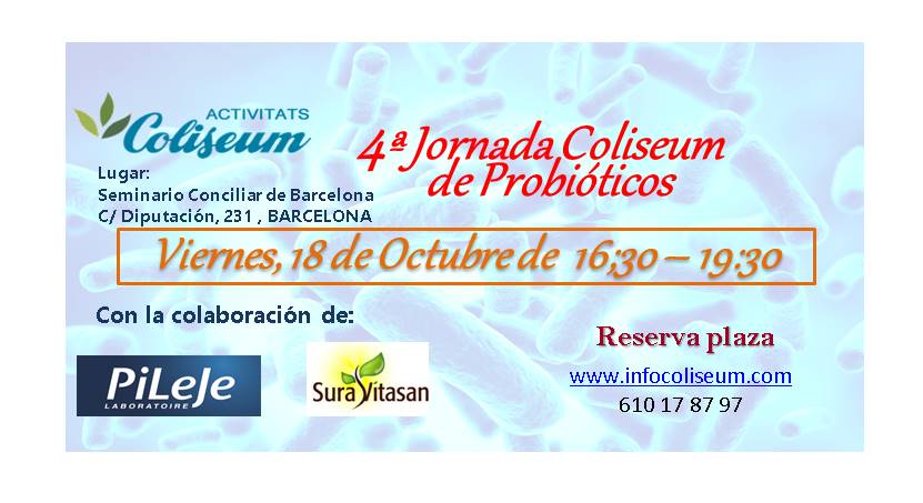 Jornada PROBIÓTICOS PARA SISTEMA INMUNE: Pileje - Sura Vitasan - Coliseum