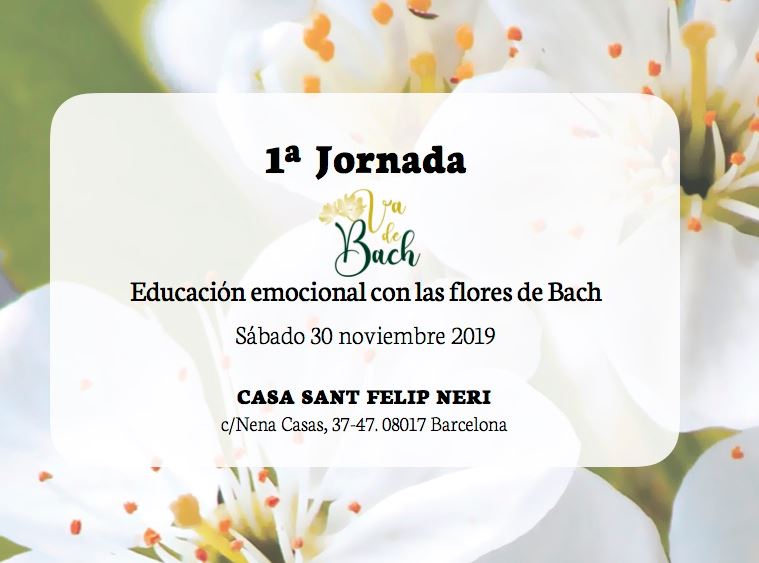 1ª JORNADA VADEBACH: Educación Emocional con las Flores de Bach