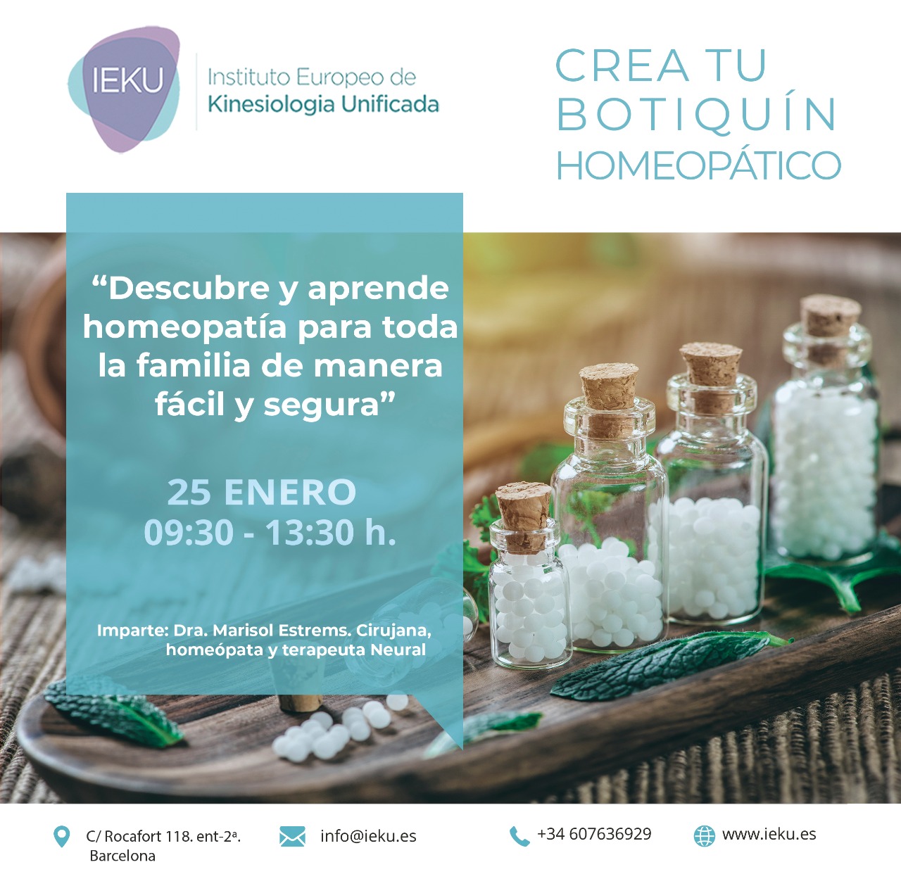 Crea tu botiquín homeopático