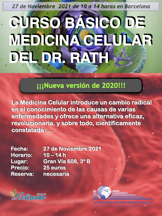 CANCELADO!!!! Sábados de Salud Coliseum. Curso Básico de Medicina Celular: ¿Qué es la Medicina Celular?