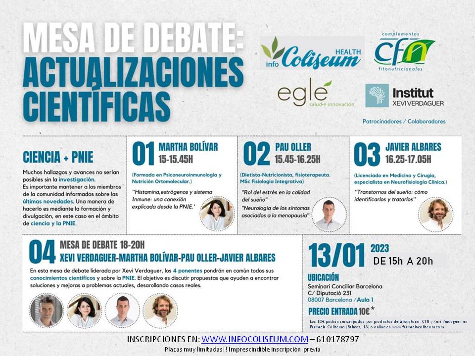 MESA DE DEBATE: ACTUALIZACIONES CIENTÍFICAS