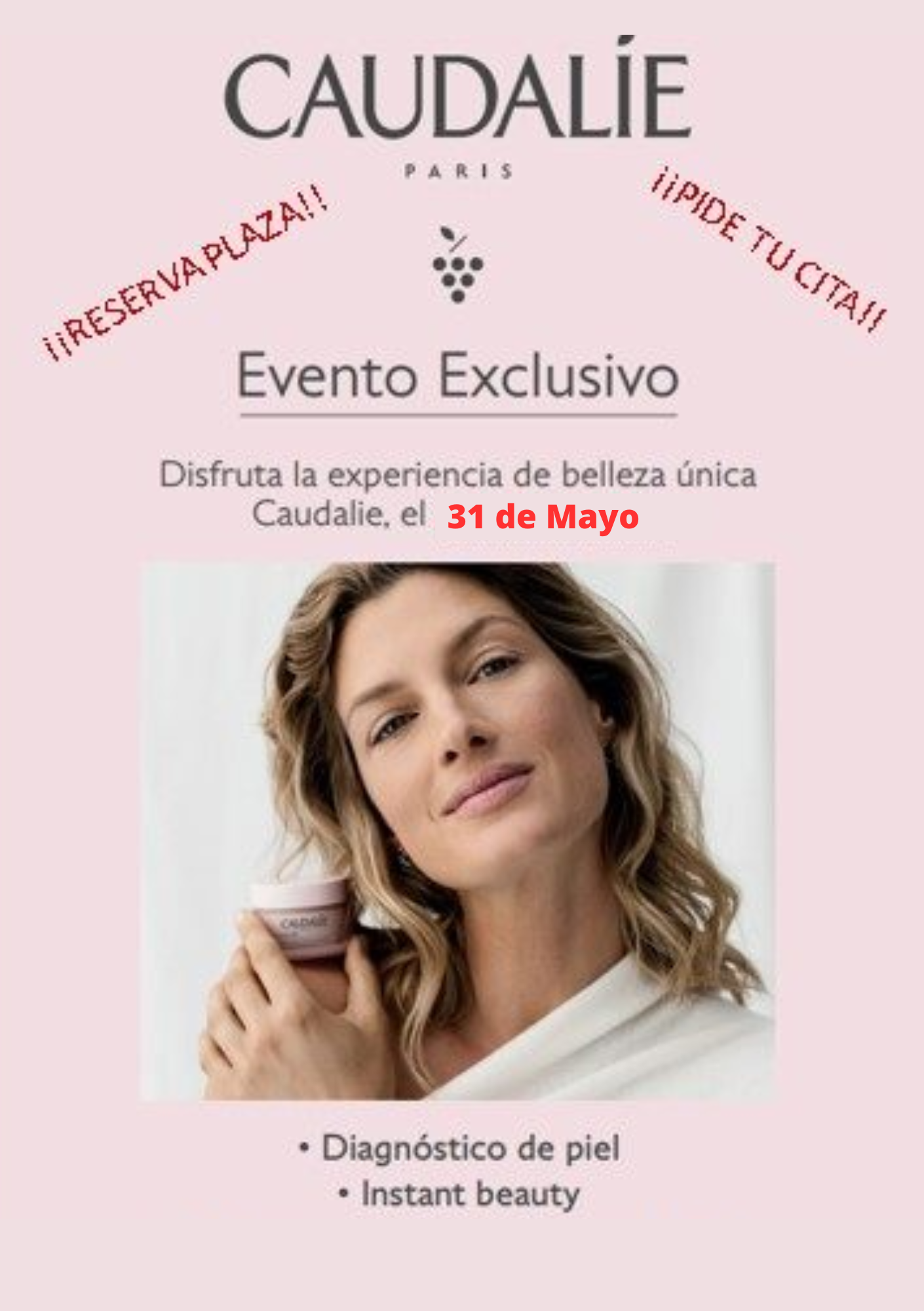 Caudalie: 20min de asesoramiento personalizado GRATUITO