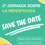 2a Jornada Menopausia: Save the date 22 Noviembre