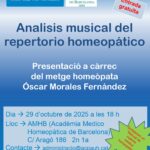 Presentación de ACPAUH: Analisis musical del repertorio homeopático